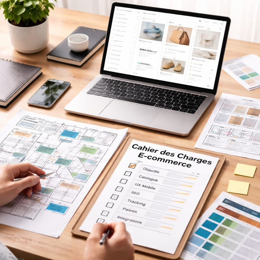 Le cahier des charges d'un projet de création e-commerce