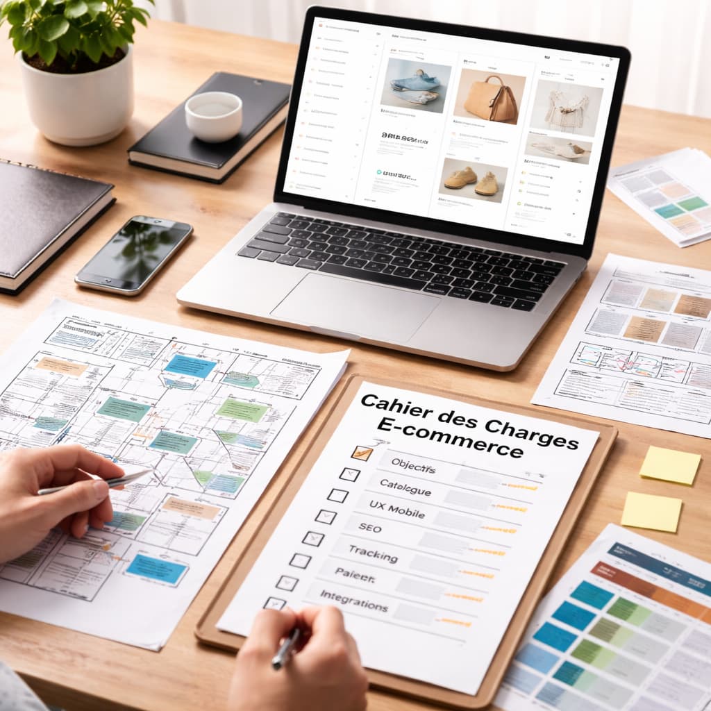 Le cahier des charges d'un projet de création e-commerce